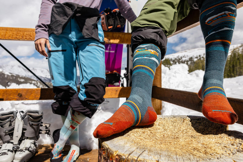 Volle Polsterung OTC Snowboard Socken Iguchi Charchoal