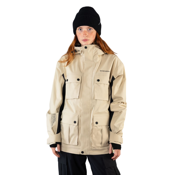 Cargo Jacke 2L Beige