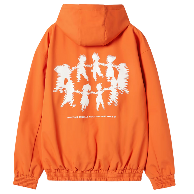 Softshell-Kapuzenpulli Orange