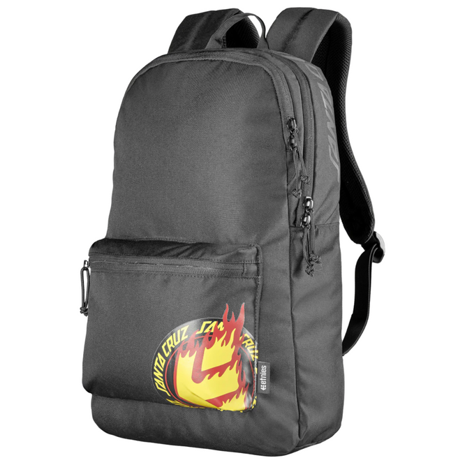 Santa Cruz Flame Fader Backpack Schwarz