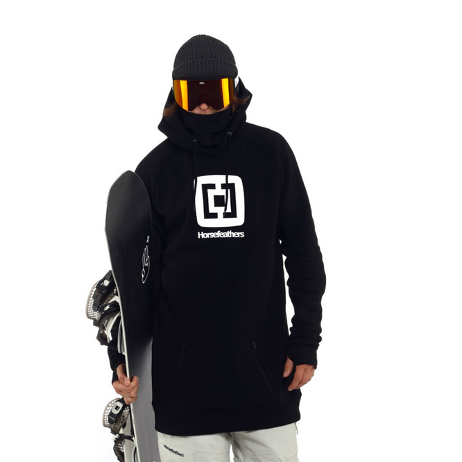 Sherman Long Hoodie Schwarz