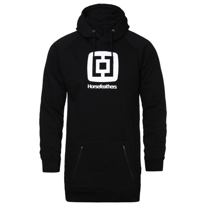 Sherman Long Hoodie Schwarz