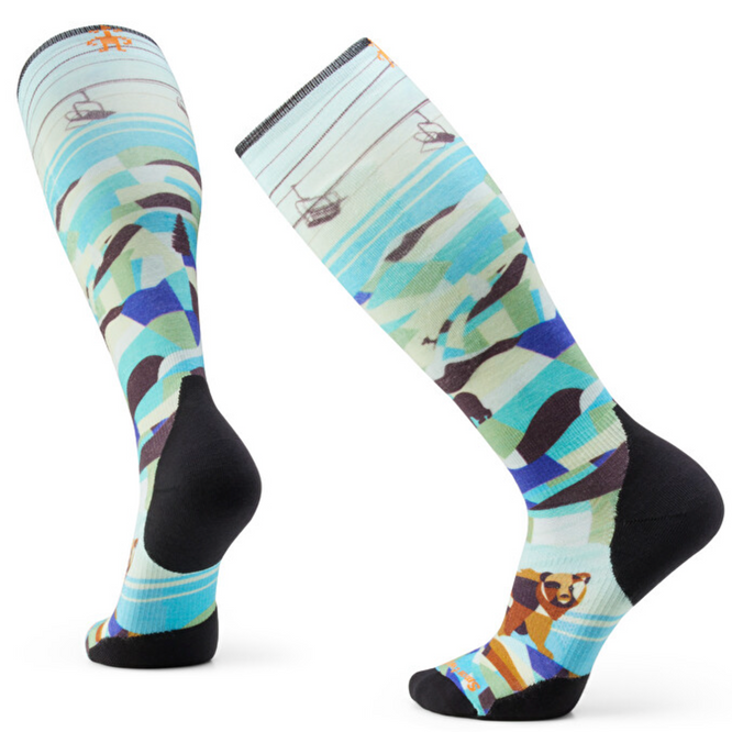 Gezielte Polsterung OTC Snowboard Socken Bear Country Capri