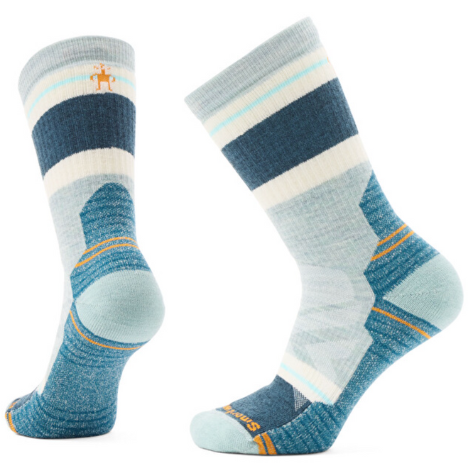 Womens Full Cushion Crew Socken Saturnsphere Frosty Grün