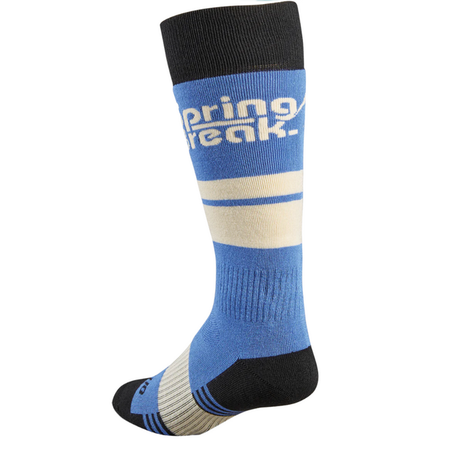 Spring Break Socke Blau/Schwarz