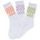 Klassische Crew-Socken für Damen 3er-Pack Pale Aqua