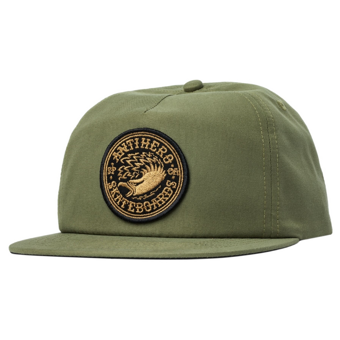 Eagle Round Einstellbare Snapback Kappe Moos