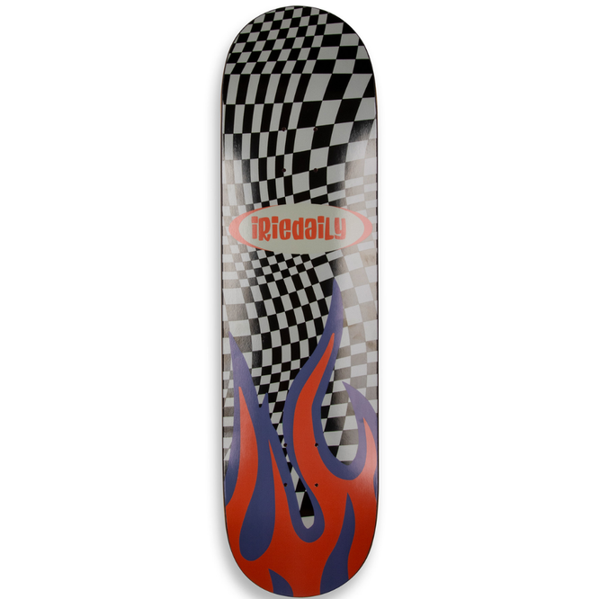 Crazy Race Board Skateboard Deck Farbig