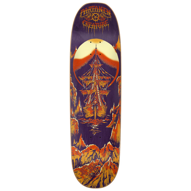 Partanen Schiff von Hesh 8.8" Skateboard Deck