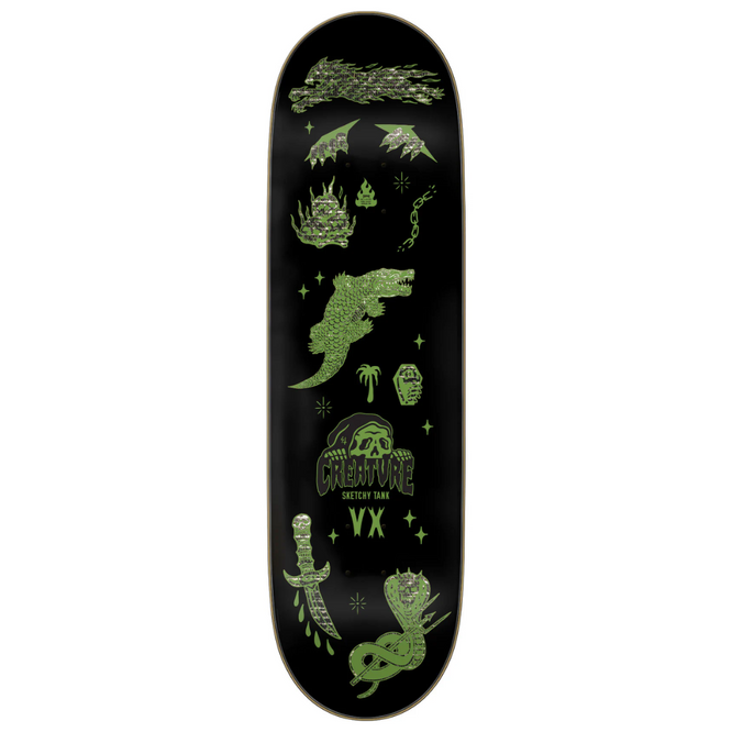 Trippy Tanks VX Provost 8.8" Skateboard Deck