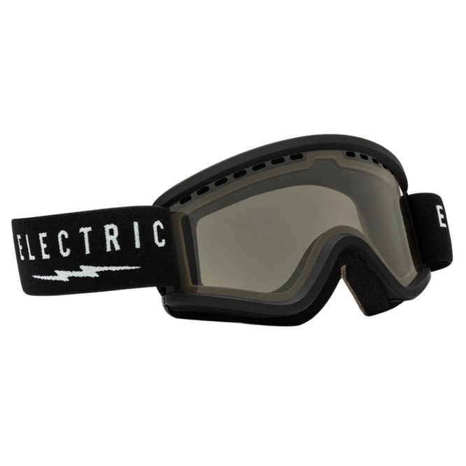 Kids EGV Matte Black + Light Grey Lens Snowboard Goggle