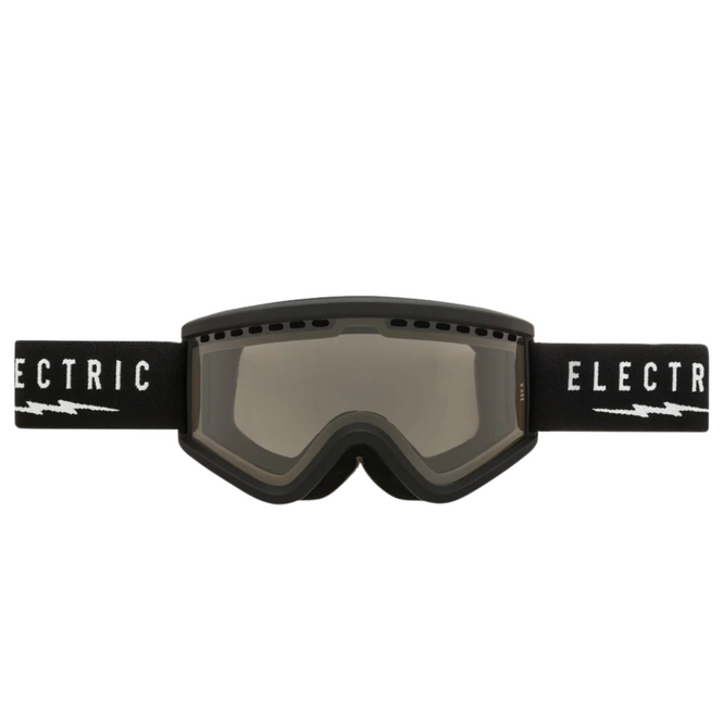 Kids EGV Matte Black + Light Grey Lens Snowboard Goggle