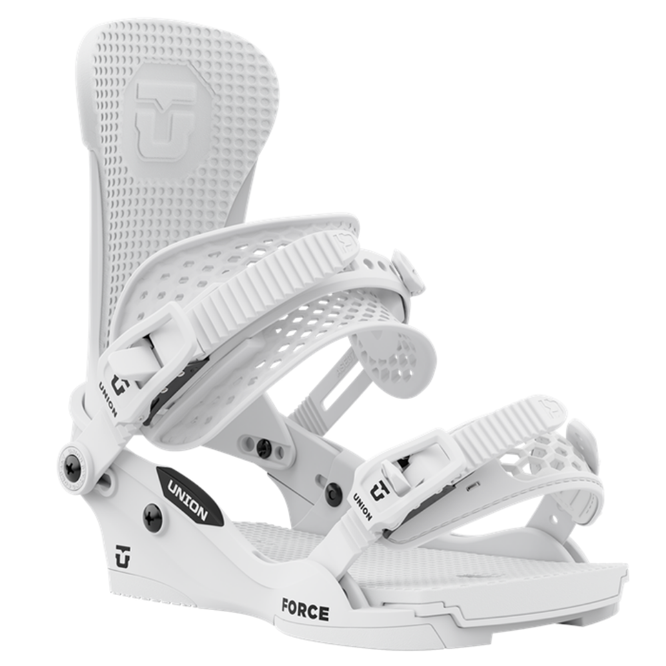 Force Classic Team White 2025 Snowboard-Bindungen