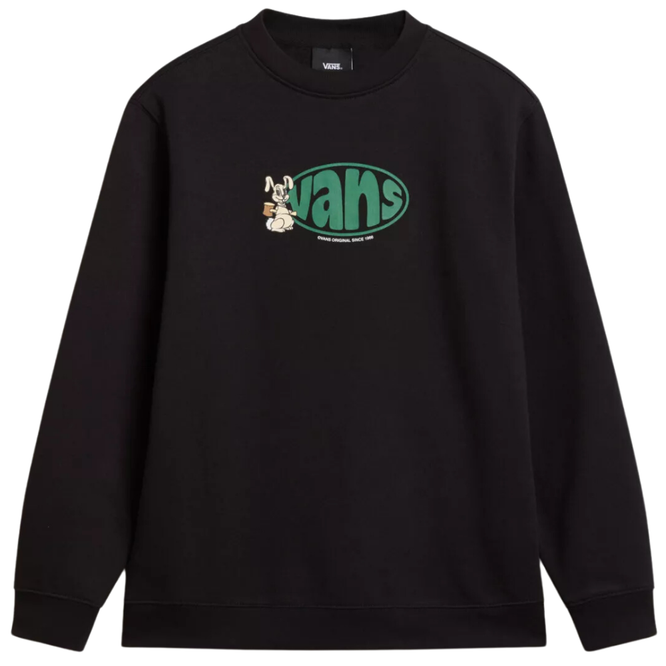 Kinder Hopper Crew Sweatshirt Schwarz