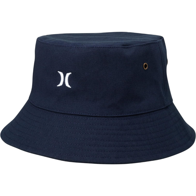 Kleiner Logo-Eimerhut Navy