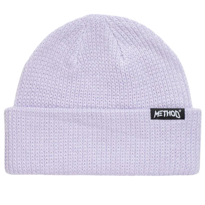 Label Beanie Flieder