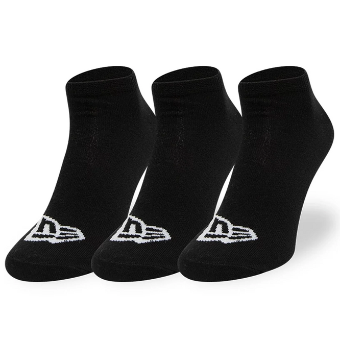 Flag Sneaker Socken 3er Pack Schwarz