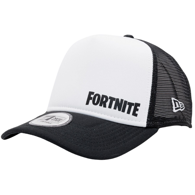 Fortnite 9Forty Trucker Cap Schwarz/Weiß