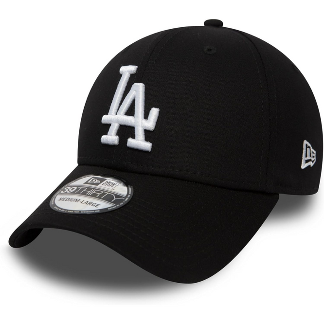 LA Dodgers 39Thirty Cap Schwarz/Weiß