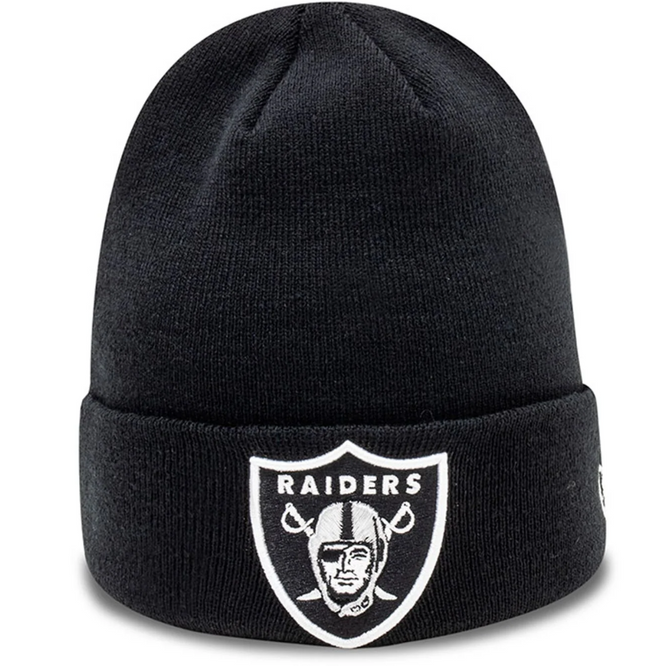 Las Vegas Raiders wesentliche Manschette Beanie schwarz