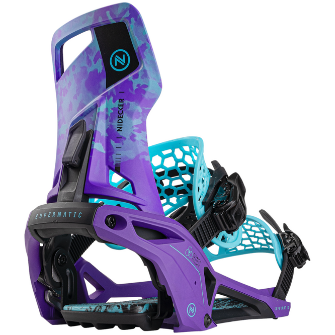 Supermatic 2025 Joker Lila Snowboard Bindungen