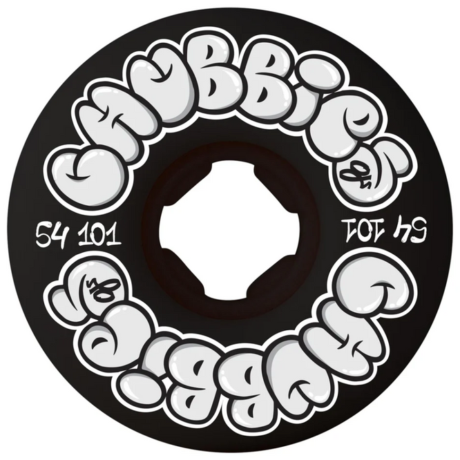 Team Throw Ups Chubbies 101a 54mm Skateboard-Räder