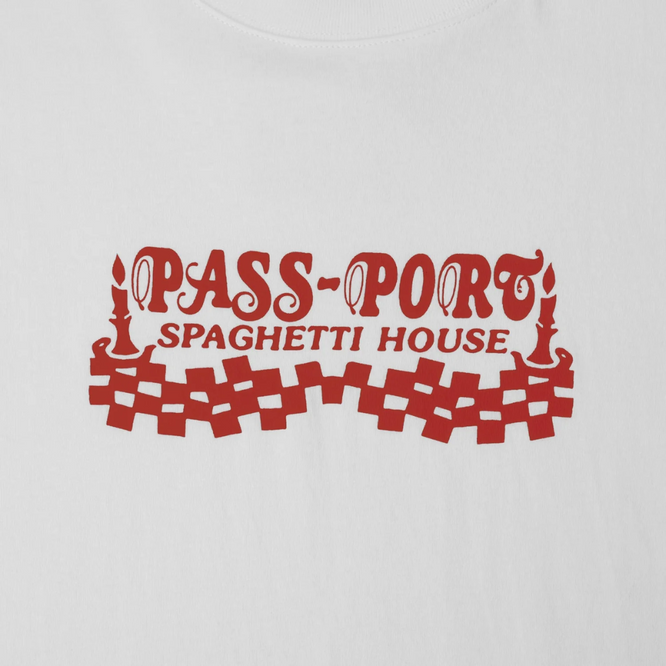 Spag House T-shirt Weiß