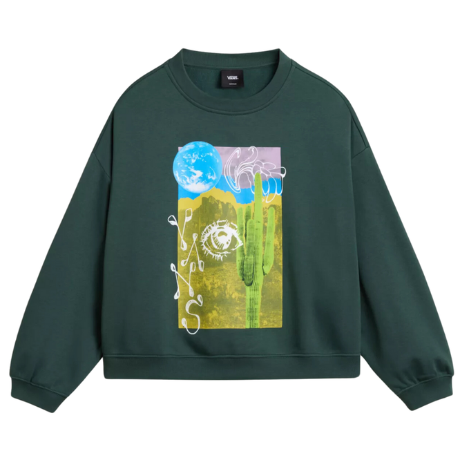 Kinder Phoenix Crew Sweatshirt Grüner Giebel