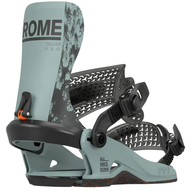 Trace Pro Schiefer Grau/Orange 2025 Snowboard Bindungen