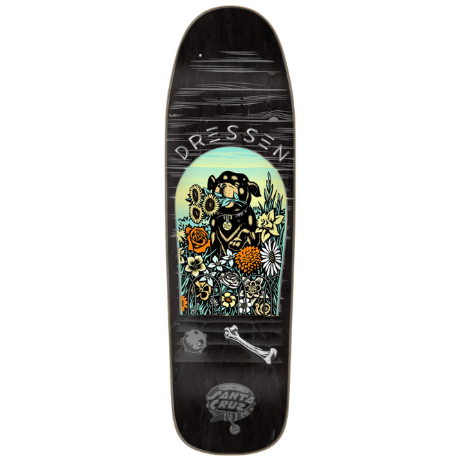 Dressen Pup Geformt 9,3" Skateboard Deck