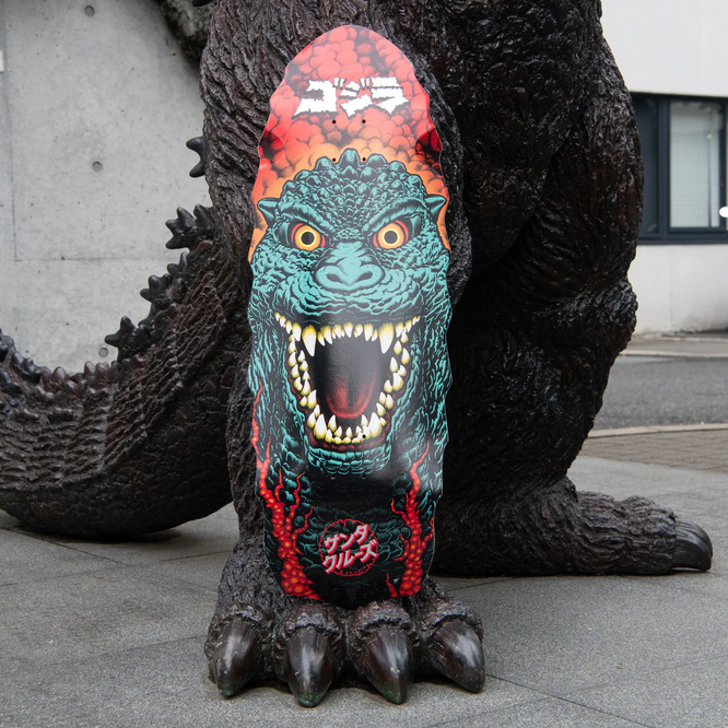 Godzilla Zerstörer Mehrfarbig 11" Skateboard Deck