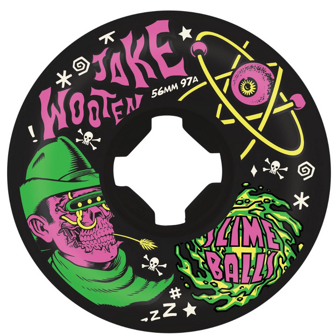 Jake Wooten Fever Dream Vomit Mini 97a 56mm Skateboard-Räder