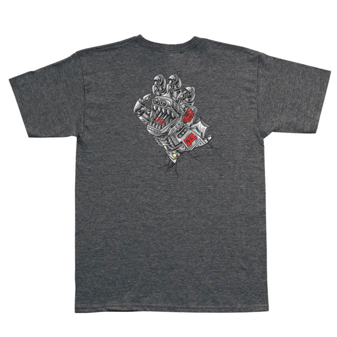 Kinder Godzilla Mecha Hand T-Shirt Dark Heather