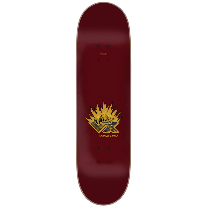 Pace Occult VX Burgundy 8,5" Skateboard Deck