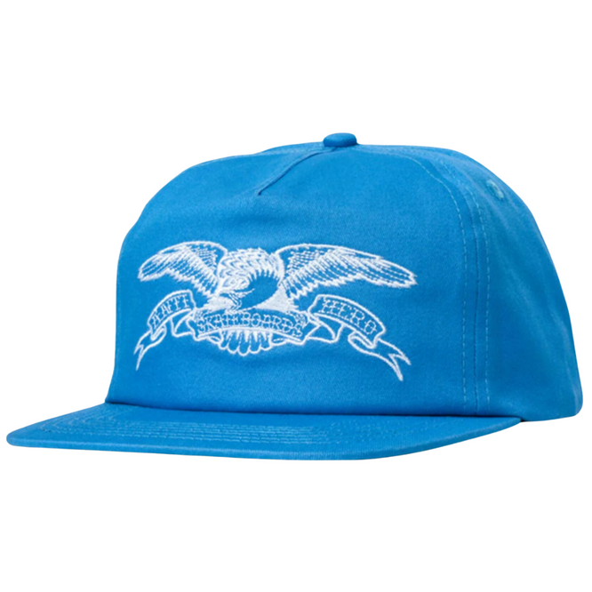 Basic Eagle Verstellbares Snapback Blau/Weiß