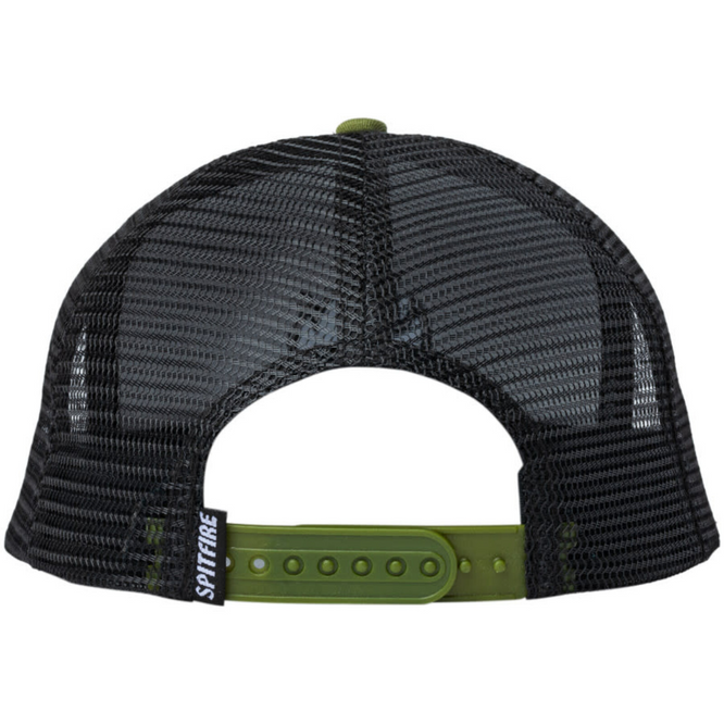 Bighead Einstellbare Snapback-Kappe Olive/Schwarz