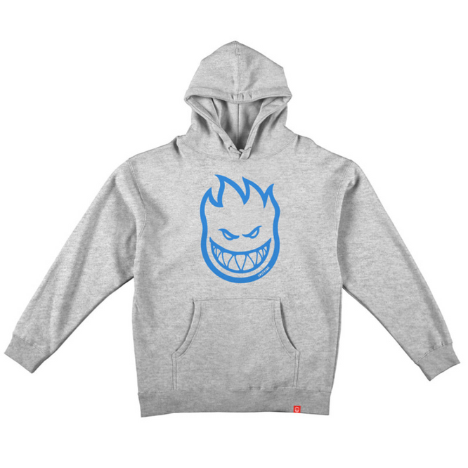 Kinder Bighead Hoodie Grau