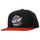 Flying Classic Verstellbare Snapback Schwarz Rot/Rot