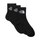 Multi Sport Cush Quarter Socke 3P Schwarz Assorted