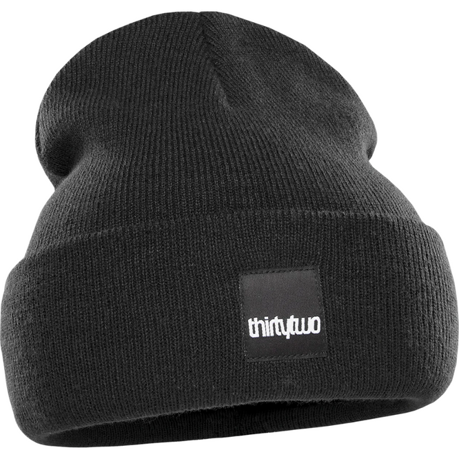 Patch Beanie Schwarz