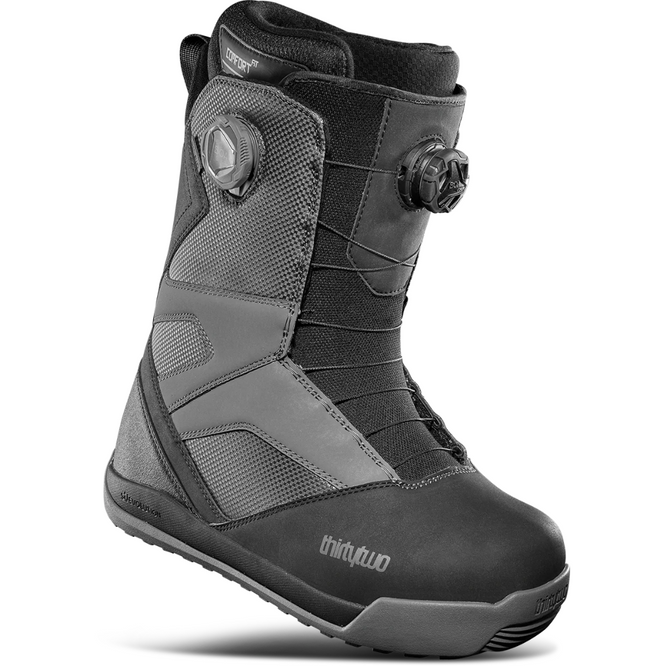 STW Double Boa Black/Charcoal 2025 Snowboardschuhe