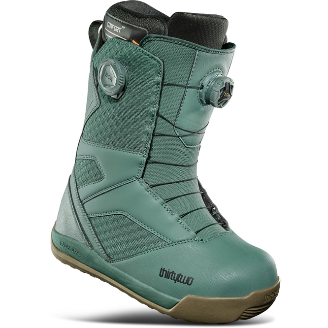 STW Double Boa Grün/Gum 2025 Snowboardschuhe