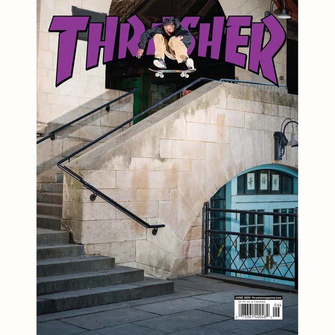 Thrasher Magazin Ausgabe #527 Juni 2024