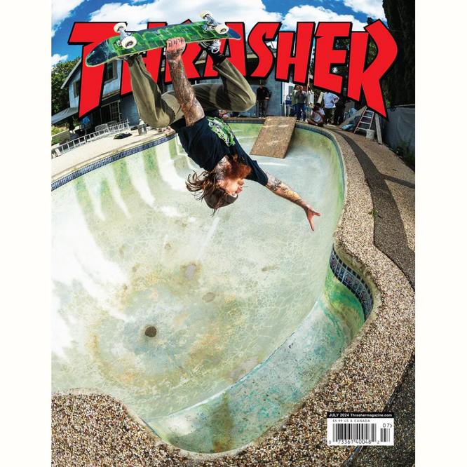 Thrasher Magazin Ausgabe #528 Juli 2024