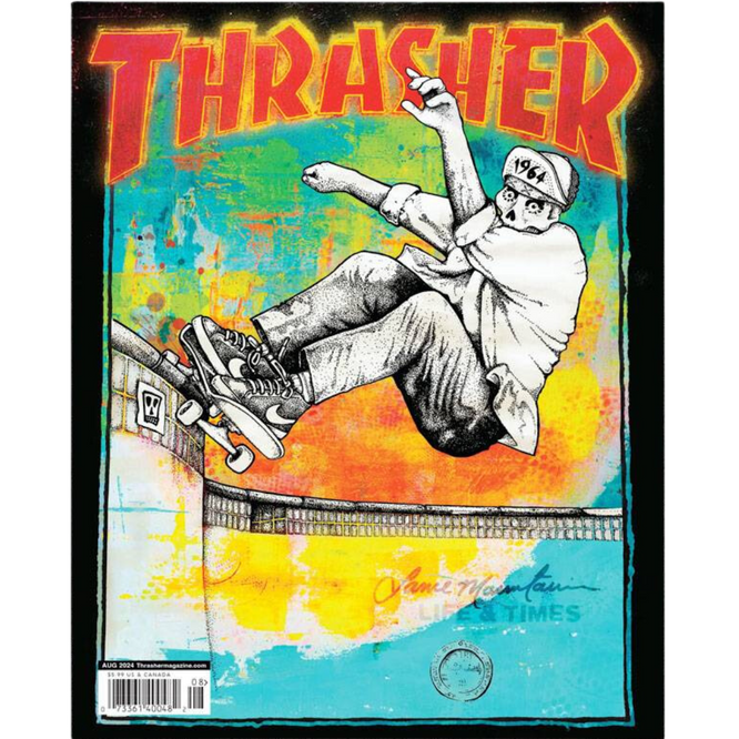 Thrasher Magazin Ausgabe #529 August 2024