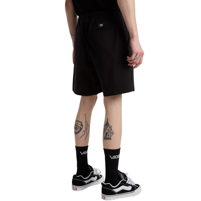 Range Relaxed Elastic Short Black