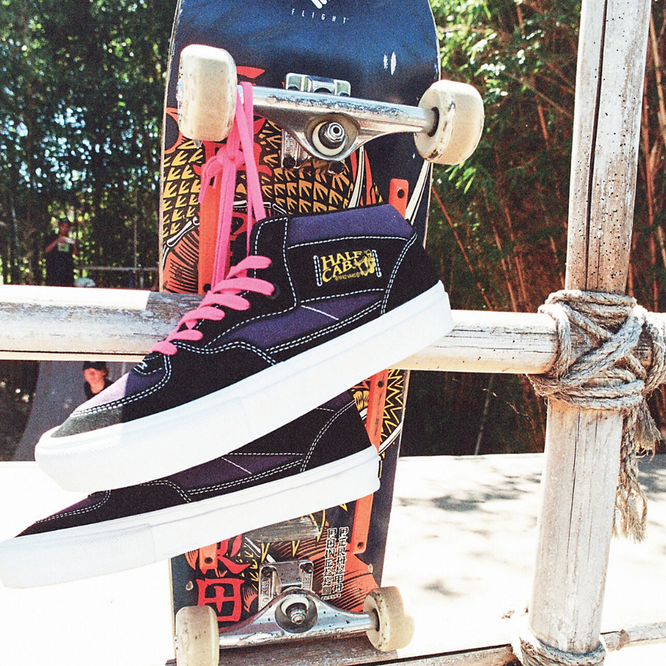 Skate Half Cab Schwarz/Violett