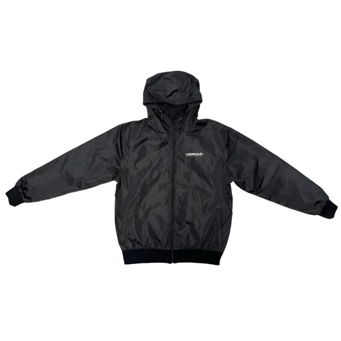 Windbreaker Jacke Schwarz