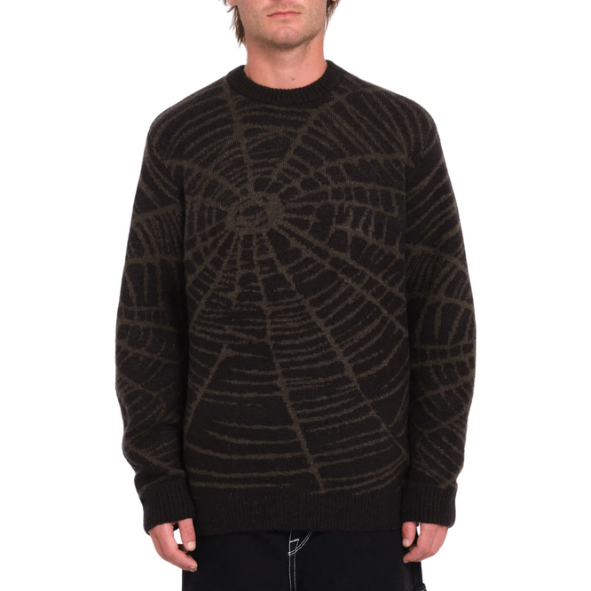 Anarchietour Crew Pullover Schwarz