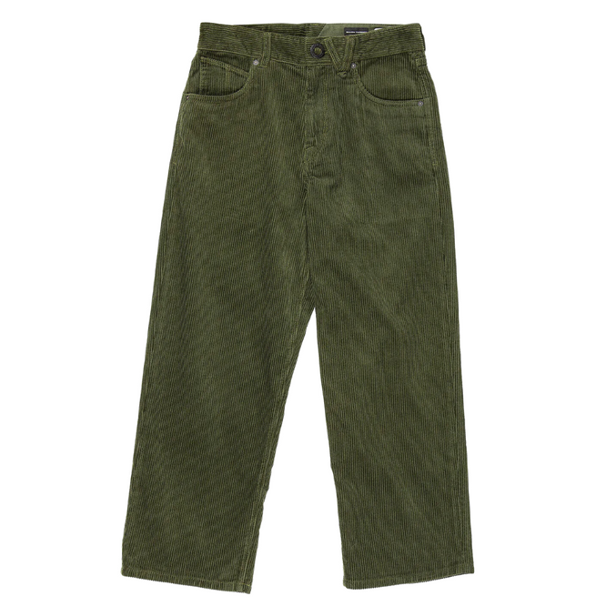 Kinder Billow Cord Hose Squadron Green